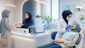 فرآیند استفاده از خدمات دندانپزشکی با بیمه دانا